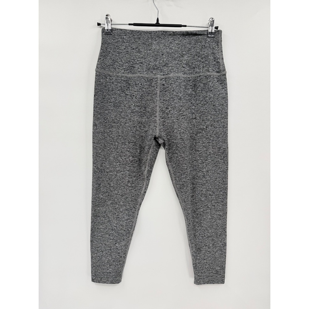 Beyond Yoga XL Spacedye Leggings Womens Grey High Waisted Cropped Activewear